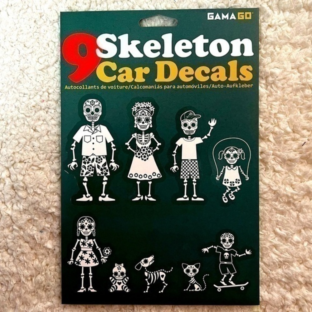 Gamago "Skeleton" Car Stickers